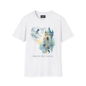 Strength. Hope. Continue. Semi Colon Inspirational T-Shirt- Mental Health Awareness