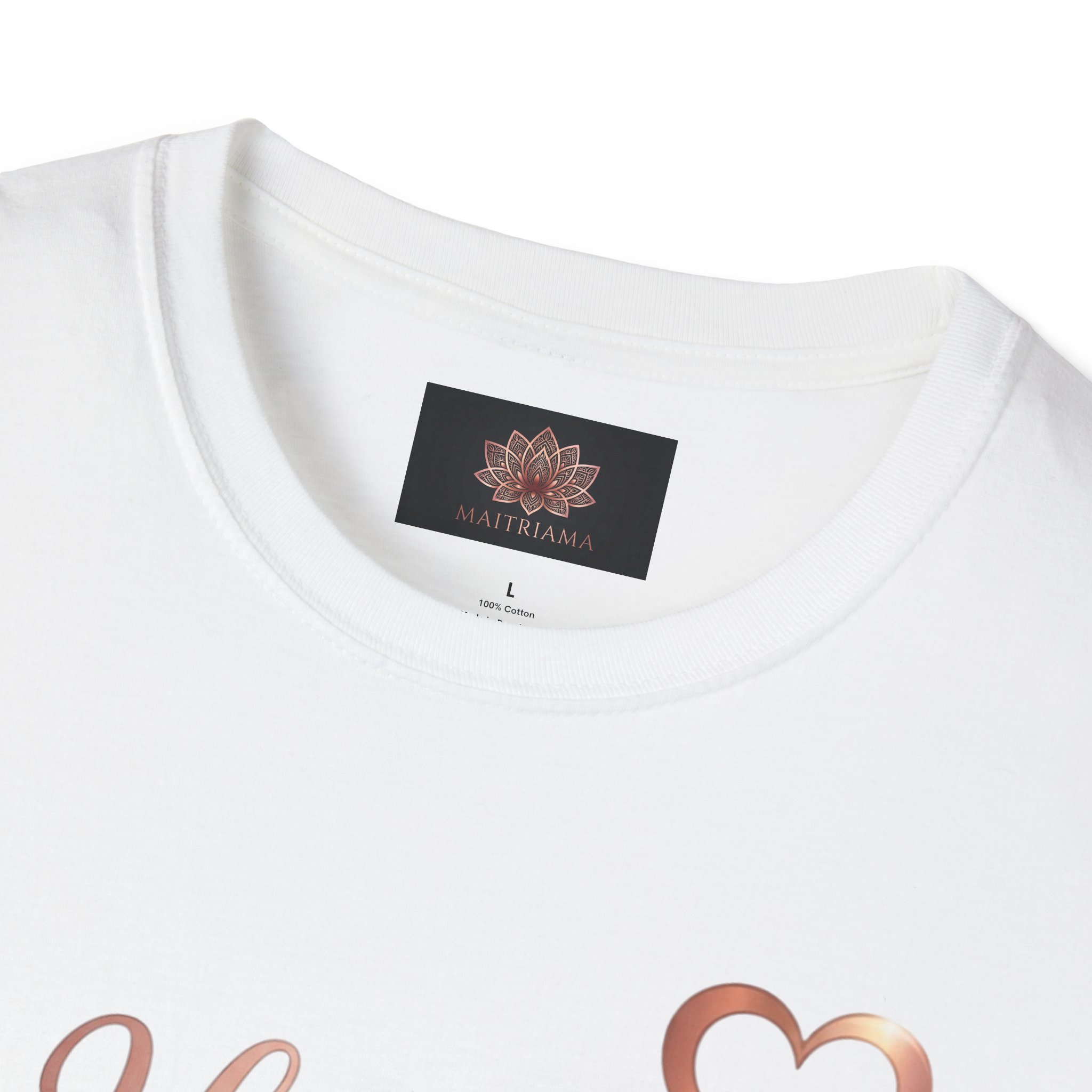 Healing Is Not Linear Rose Gold Mental Health T-Shirt - Image 7