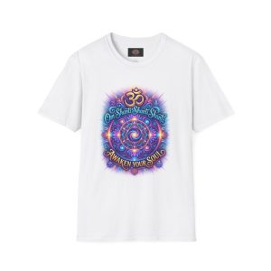 Om Shanti Shanti Shanti Spiritual T-Shirt — Vibrant Yoga Tee