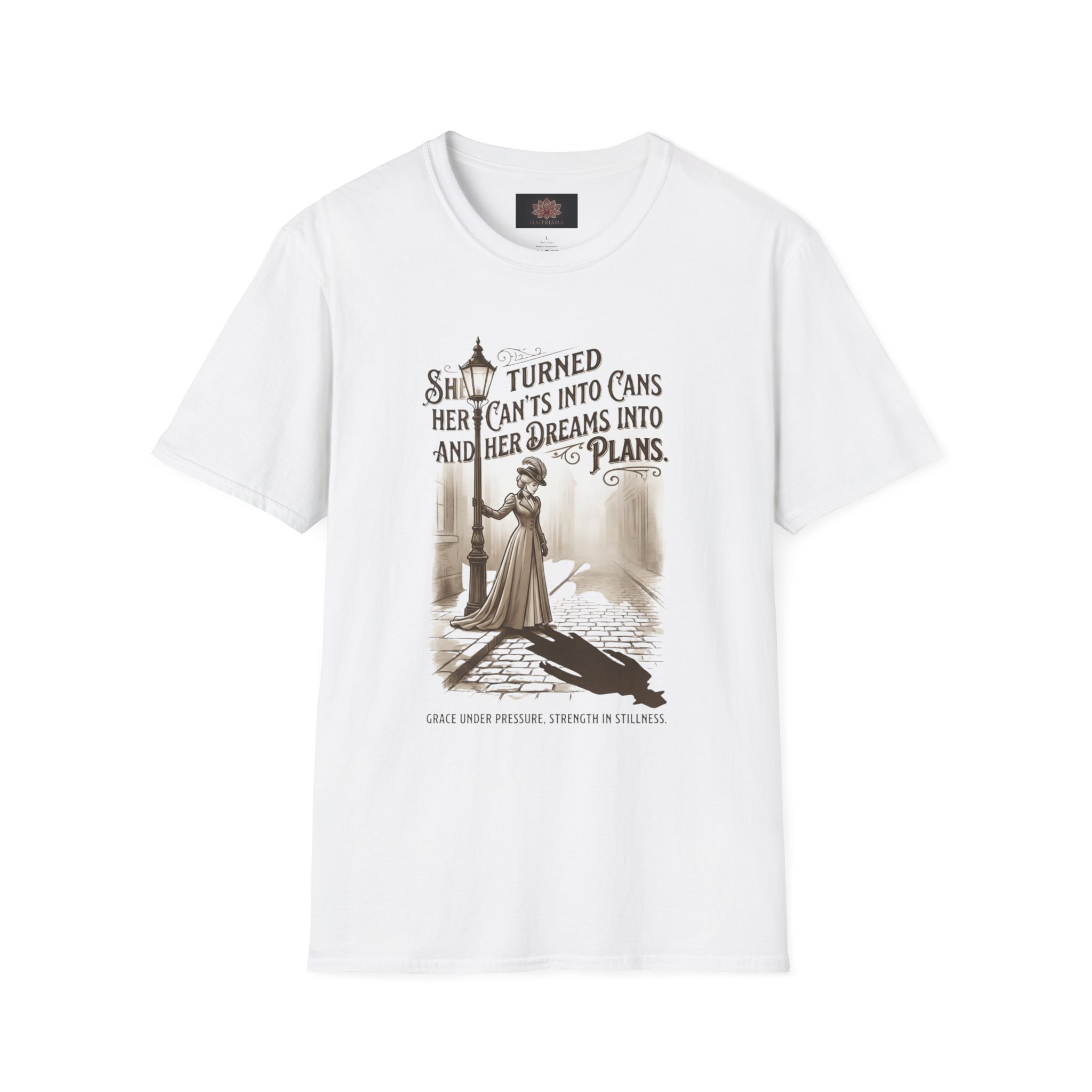 She turned her Can'ts into Cans and Her Dreams into Plans Inspirational T-Shirt