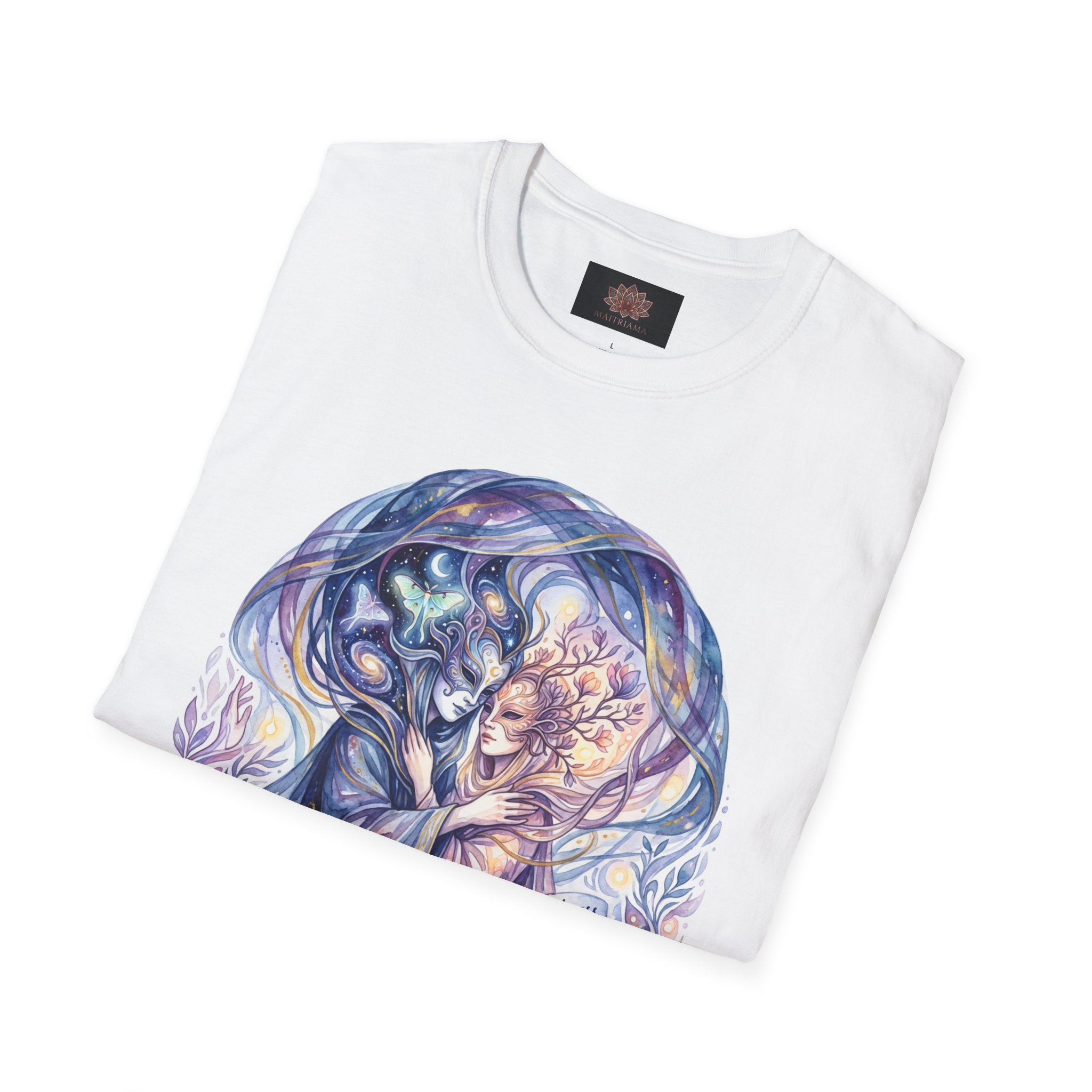 In a World Where We're Taught to Hide Our Darkness, You Held My Hand Through Mine Inspirational T-Shirt - Image 4