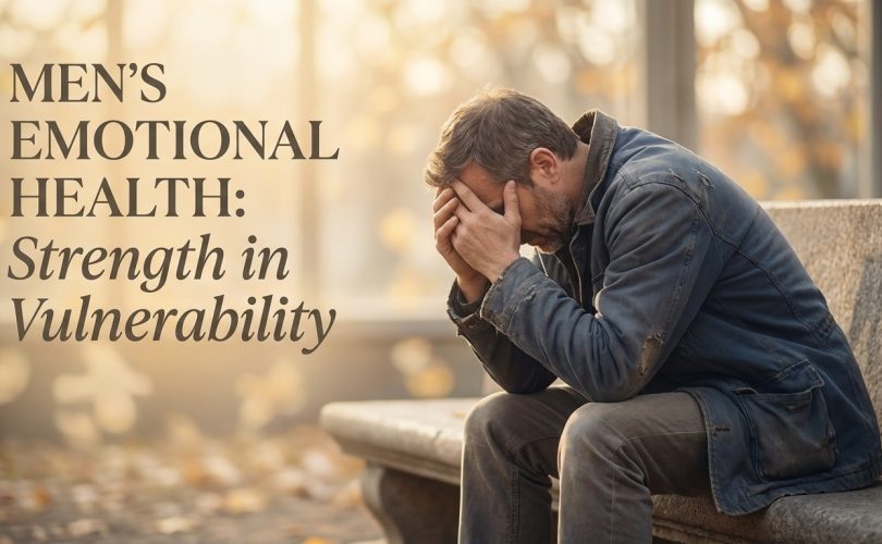 Real strength isn't hiding your emotions—it's having the courage to feel them. Men have feelings too, and it's time we created a world where they're safe to express them.
