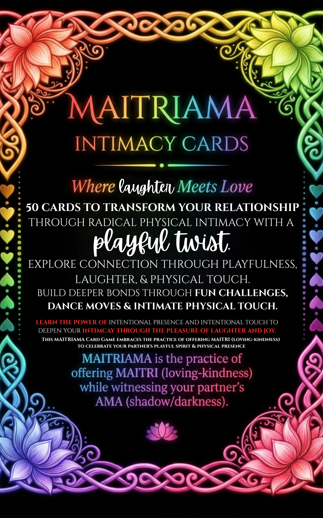 MAITRIAMA INTIMACY CARD GAME : Where Laughter Meets Love - Image 4