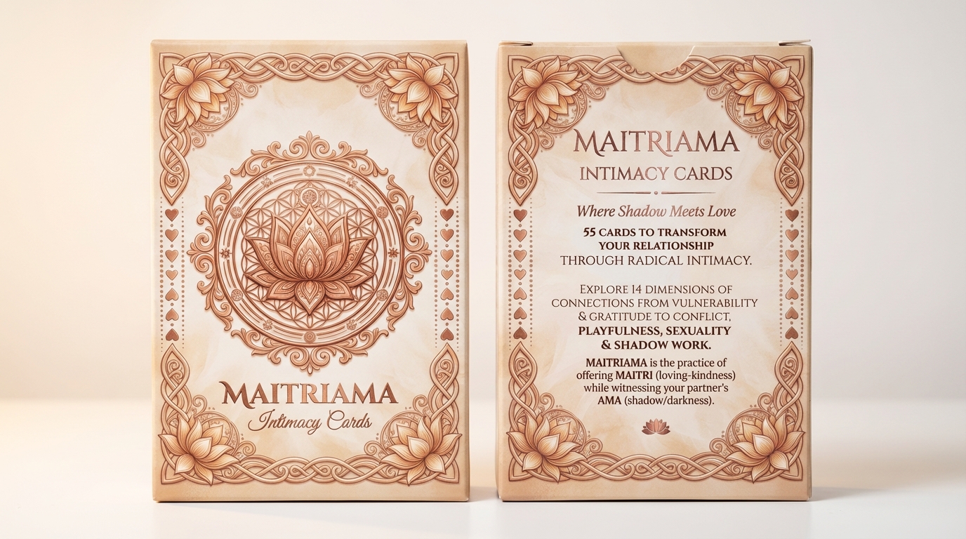 MAITRIAMA Intimacy Card Deck: Where Shadow Meets Love - Image 4